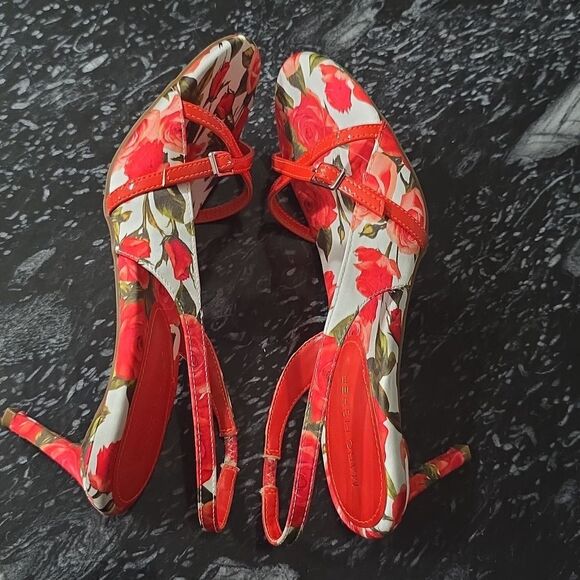 BRAND NEW MARC FISHER FLORA SLINGBACK HEELS SANDALS R3 - Picture 12 of 16